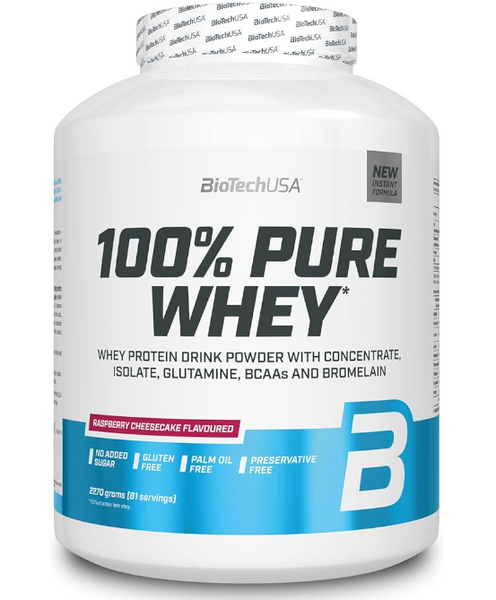 100% Pure Whey Protein 5 Lb BiotechUSA