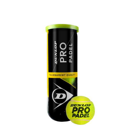 Pelotas Dunlop Pro Pádel x3