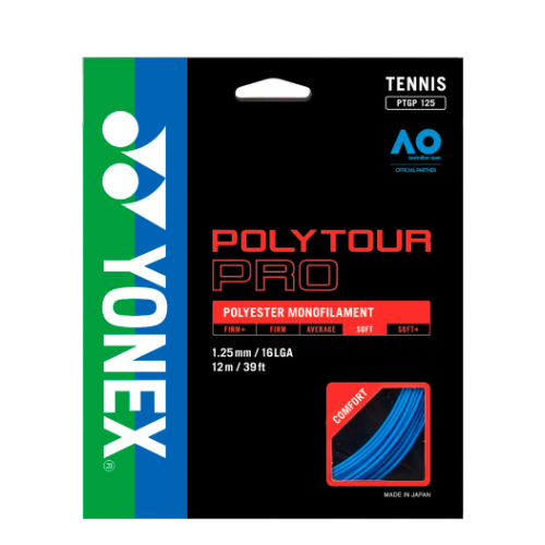 Cuerda Yonex Poly Tour Pro 1.25 / 16L Azul
