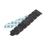 Protector Pala Padel No+Crash Fibra Carbono Negro Talla L