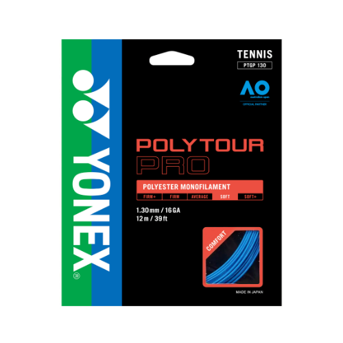 Cuerda Yonex Poly Tour Pro 1.30 / 16L Azul